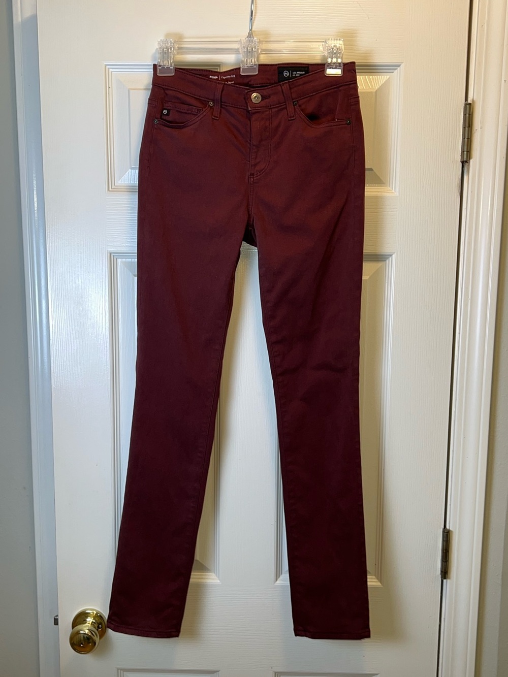 AG Adriano Goldschmied Prima Cigarette Leg Skinny Jeans With Stretch